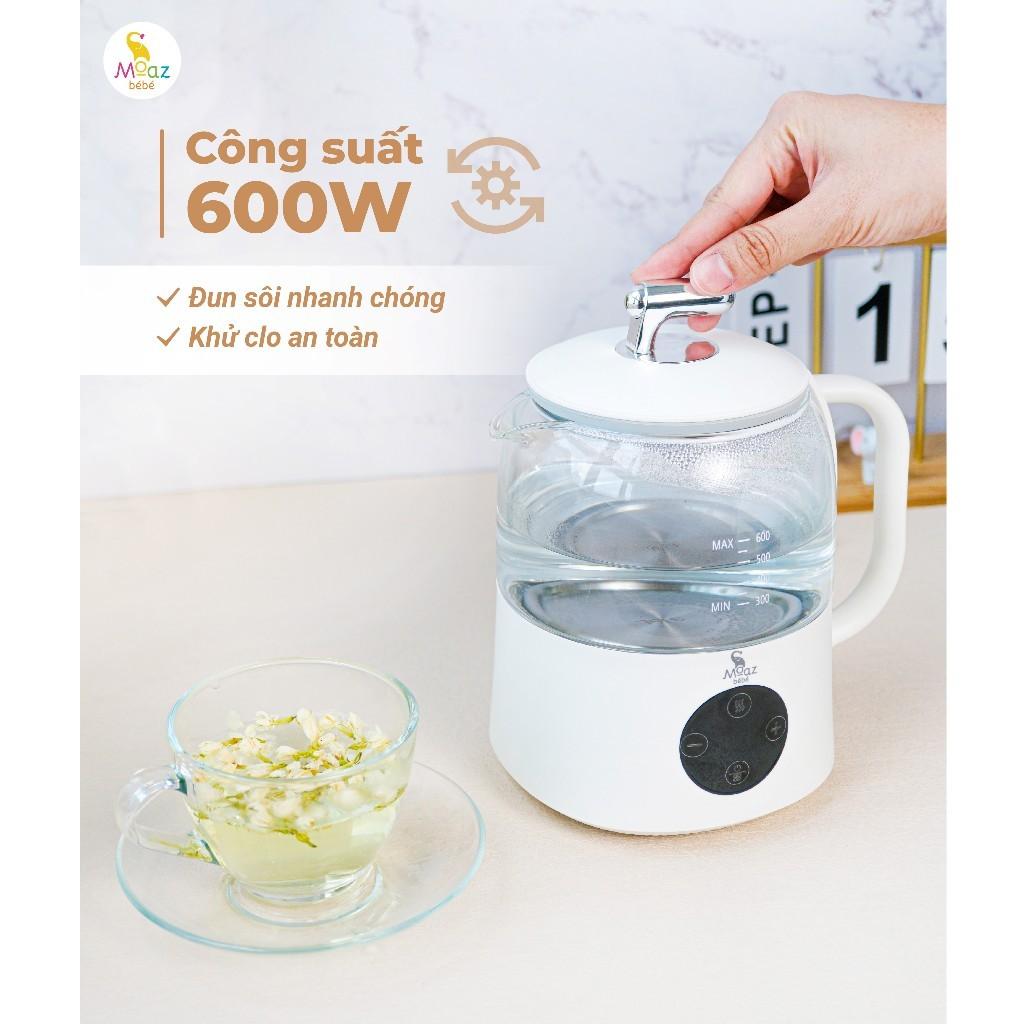 Bình đun nước Mini Moaz BéBé MB – 099 dung tich 600ml - Hàng Chính Hãng