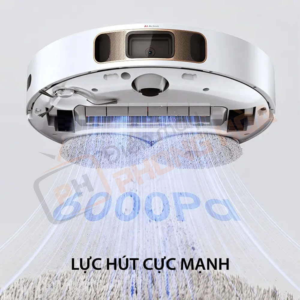 Robot Hút Bụi Lau Nhà Dreame X50 Ultra Chổi Kép, Xòe Giẻ, Xòe Chổi Lực Hút 20.000 Pa - Bản Quốc Tế