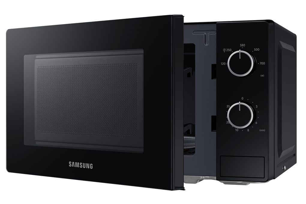 Lò vi sóng không nướng Samsung MS20A3010AL/SV 20 lít , màu đen, công suất 700W - Hàng chính hãng