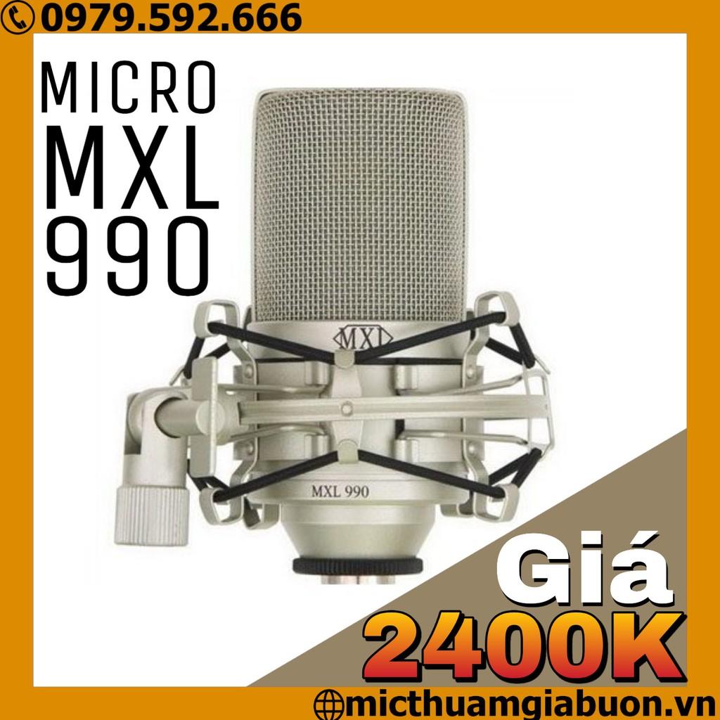 [Mã 252ELSALE hoàn 7% đơn 300K] micro MXL990 Condenser Microphone