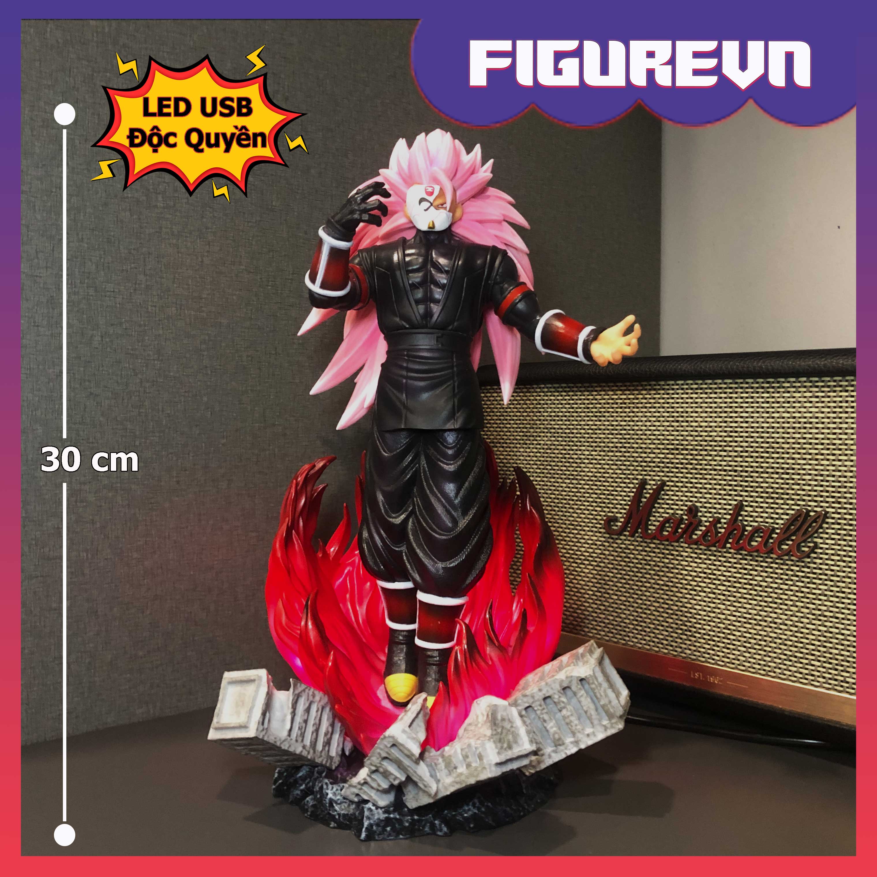 Mô hình Black Goku SSJ3 30 cm có LED - Dragon Ball