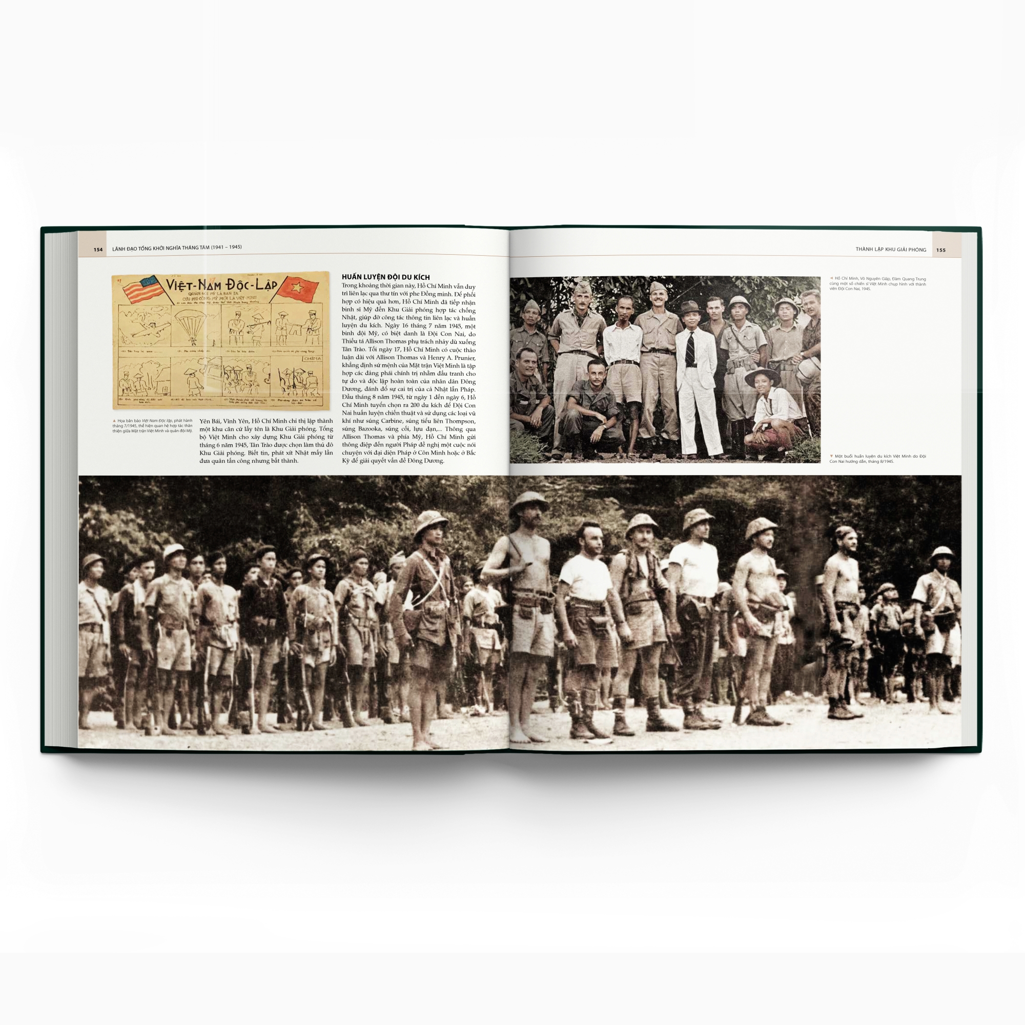 Combo 2 cuốn: Lịch sử Việt Nam bằng hình + Hồ Chí Minh - Tiểu sử bằng hình