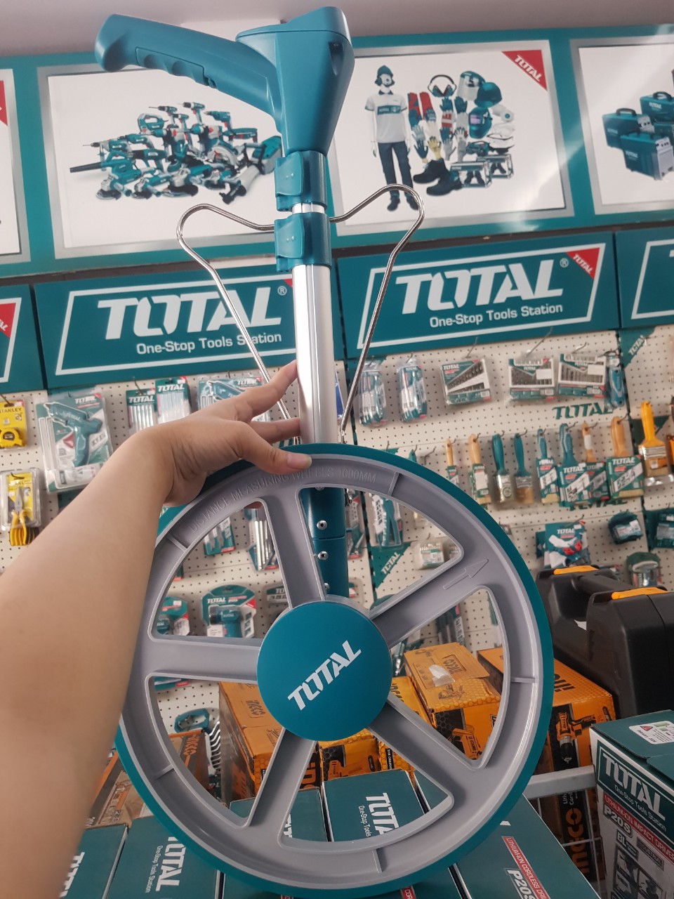 Bánh xe thước đo có kỹ thuật số total TMT19923