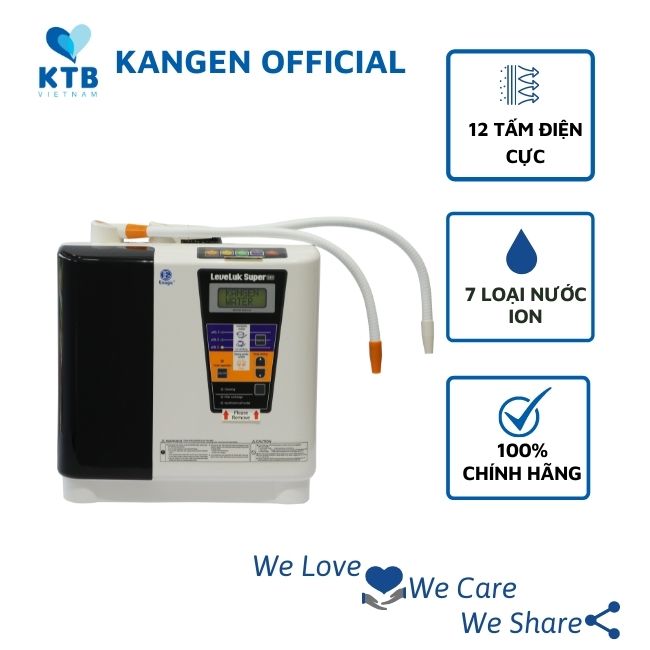 Máy lọc nước điện giải ion kiềm Kangen LeveLuk Super 501 - Hàng chính hãng Enagic