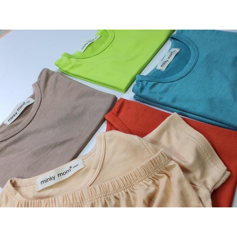 BỘ TRƠN CỘC TAY THUN LẠNH SIZE ĐẠI CHO BÉ TỪ 19-26KÍ