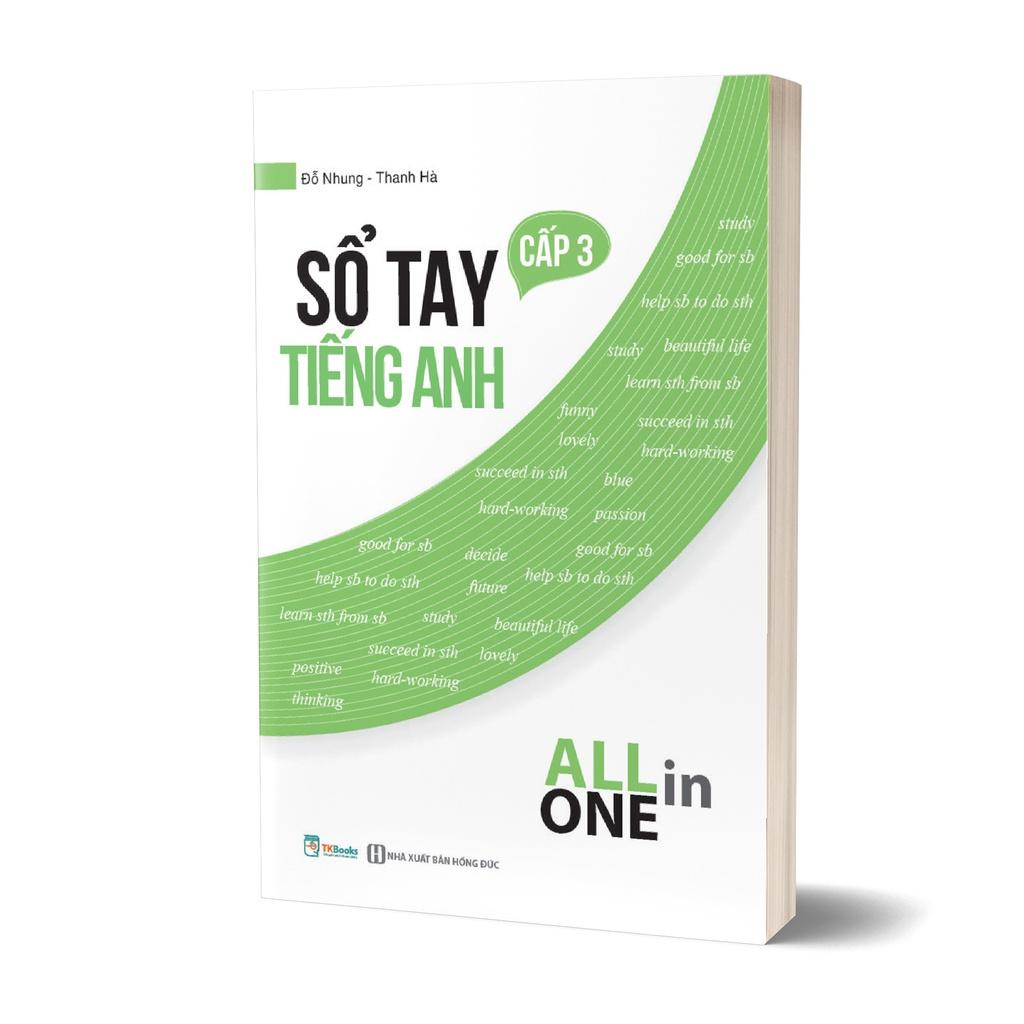 Combo Sổ tay các môn THPT Toán - Lý - Hóa - Anh - Văn - All in one - Bản Quyền