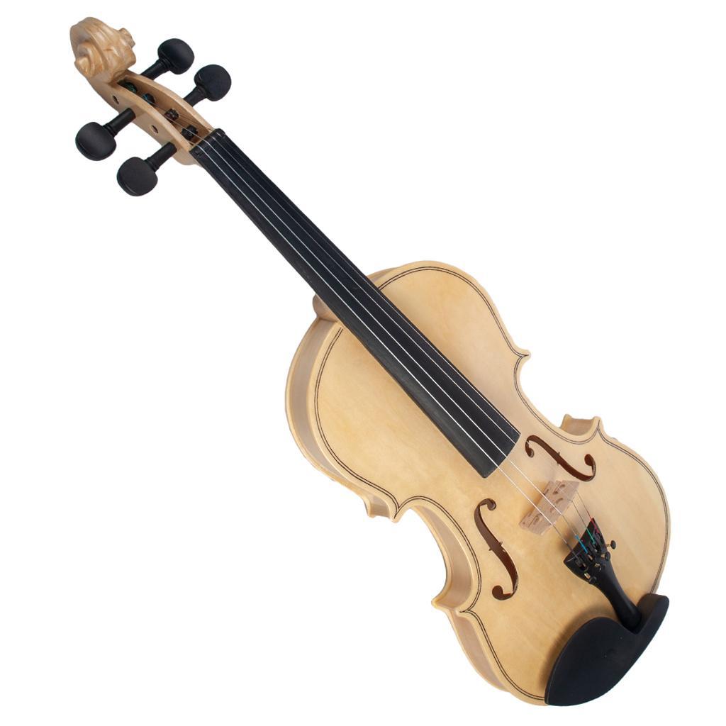 4/4 Full Size Acoustic Violin with Case Bow Rosin for Beginner