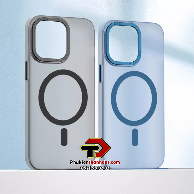 Ốp lưng cho iPhone 14 Pro Max chính hãng WiWu Ultra Thin Frosted chống vân tay - Hàng chính hãng