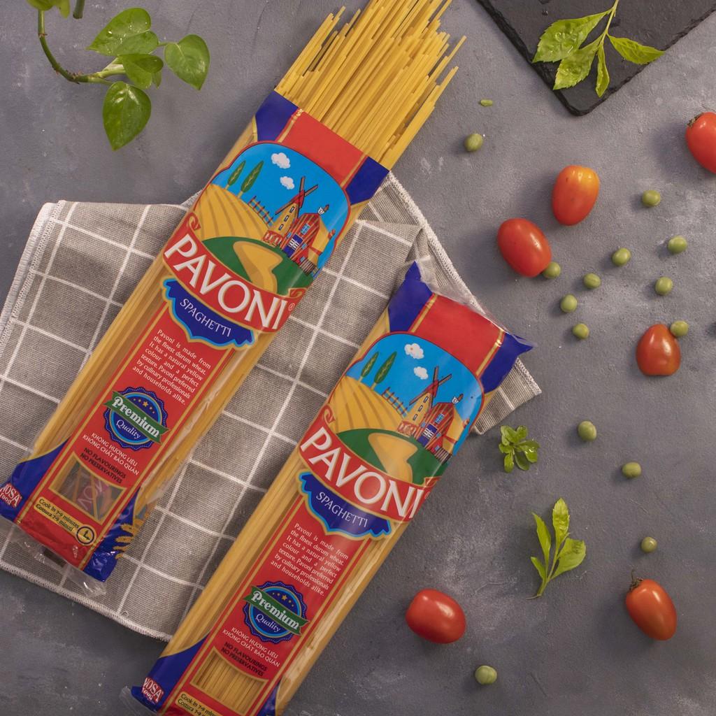 Mì Ý Pavoni 400gram 100% lúa mì nguyên chất