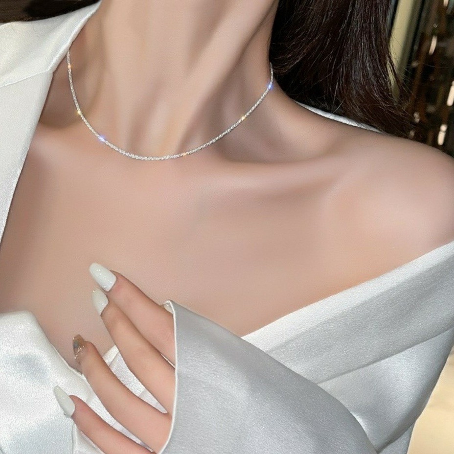 Vòng cổ chocker đơn giản - vòng tay kiểu hàn quốc