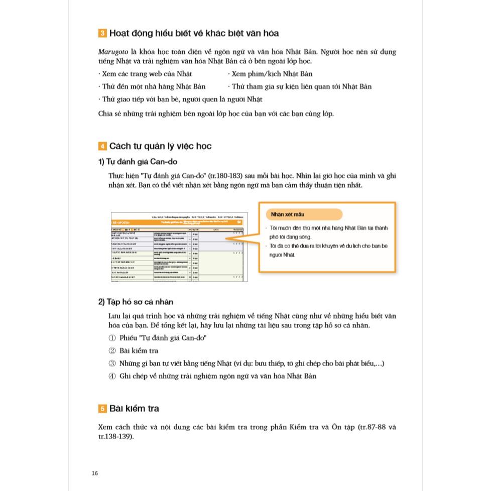Marugoto Ngôn Ngữ và Văn Hóa Nhật Bản  Hoạt Động Giao Tiếp  Sơ Cấp 1/ A2 - Bản Quyền