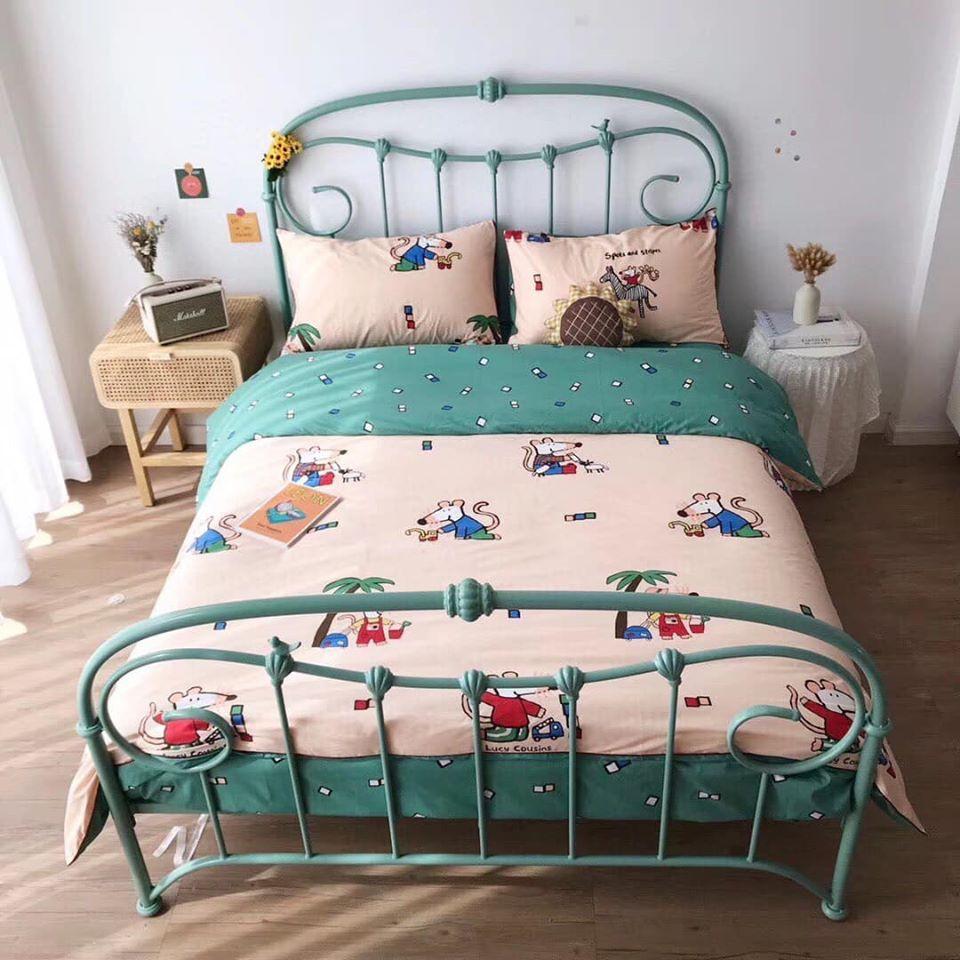 Set chăn ga gối cotton living