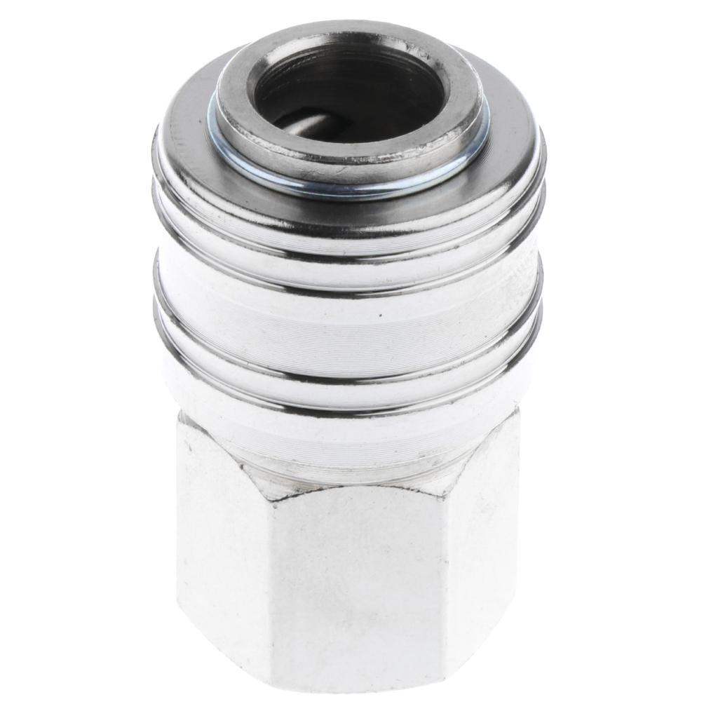 Pneumatic Connector Adapter Coupling Accessory DIY Coupler Threaded Fastener