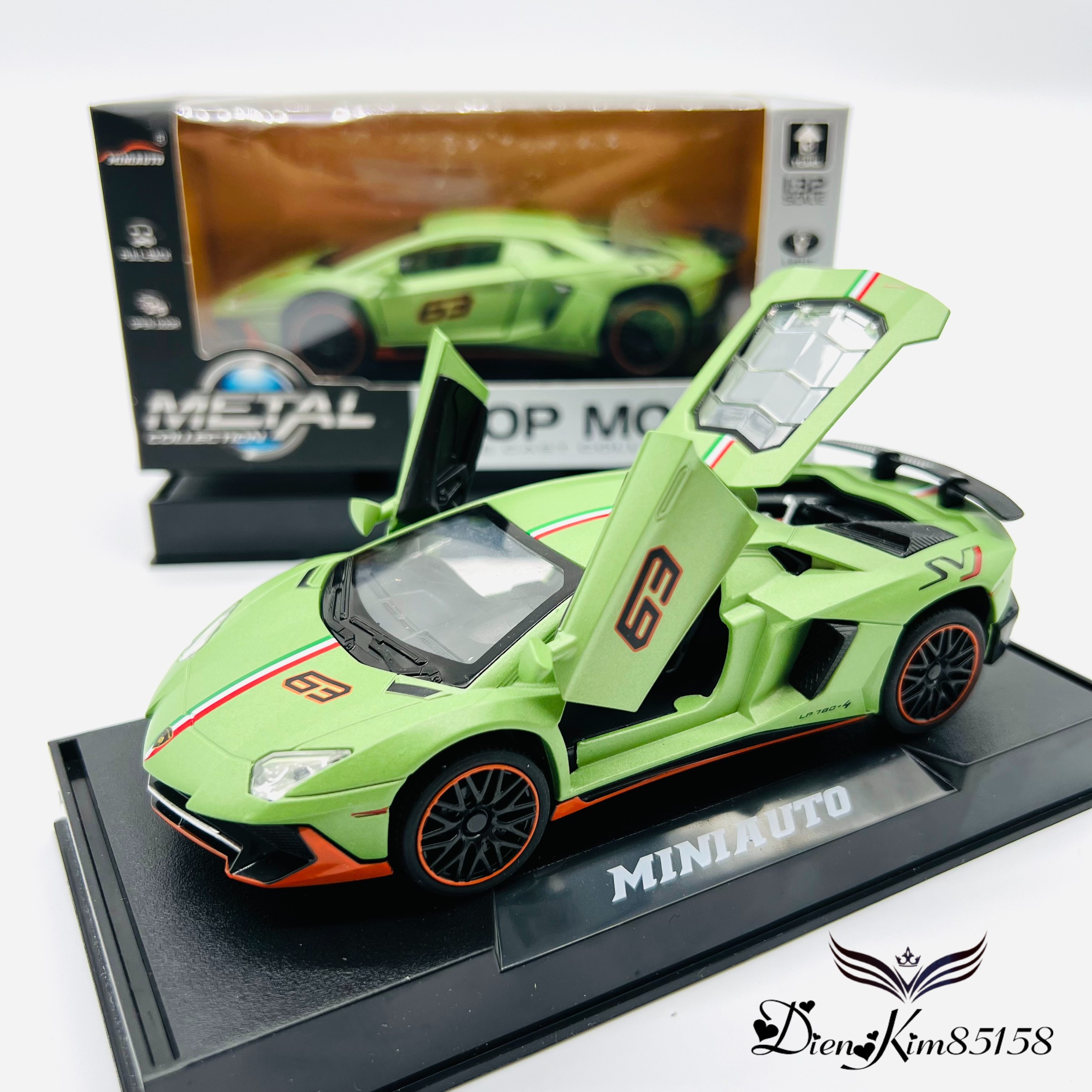Mô hình xe lamborghini, xe đồ chơi dùng pin, chạy cót, đồ chơi xe cao cấp - Quà tặng ý nghĩa cho bé