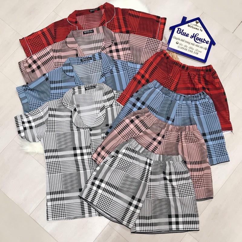 Đồ pijama cao cấp chất liệu lụa mát, không nhăn