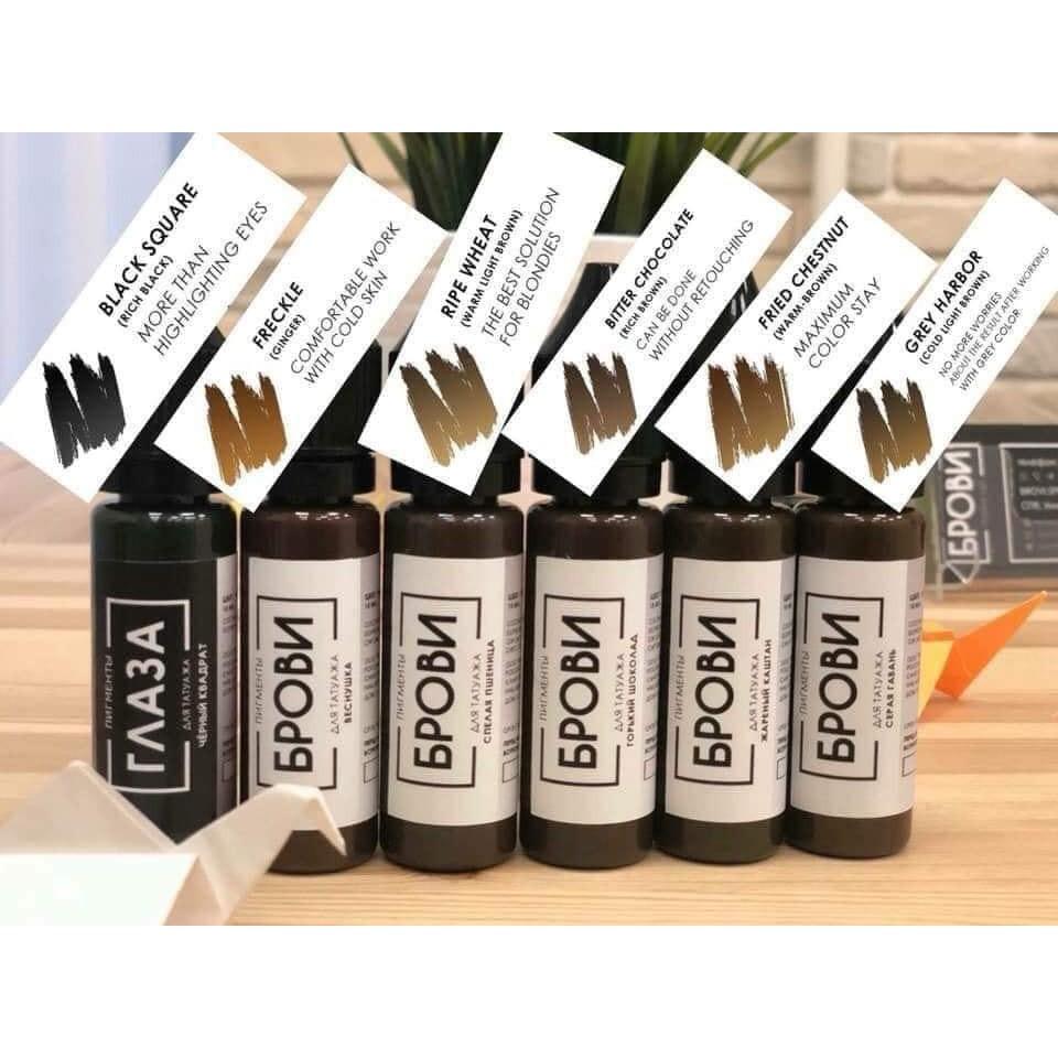 MỰC XĂM BROVI CAO CẤP CỦA NGA CHUẨN HÃNG