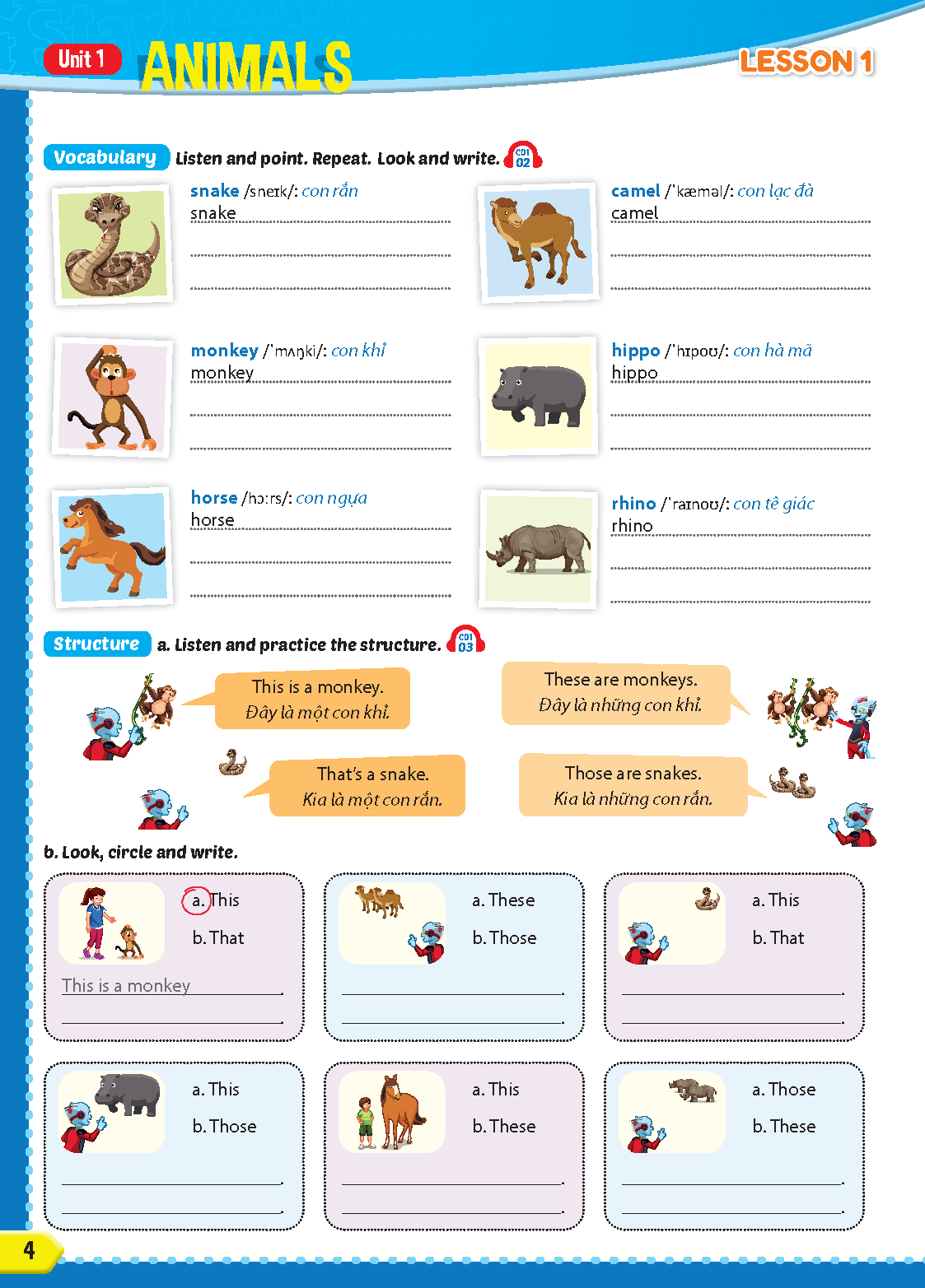 Tiếng Anh 4 i-Learn Smart Start trọn bộ (sách học sinh, sách bài tập, vở tập viết)