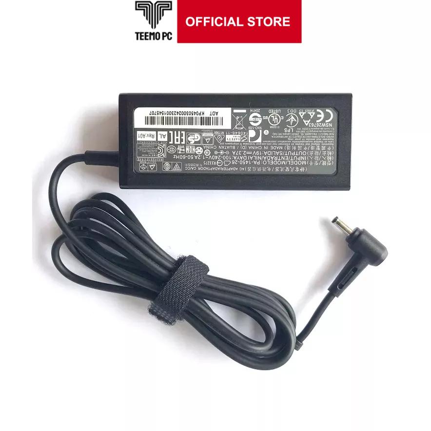 Adapter Sạc Tương Thích Cho Laptop Acer 19V 2.37A Đầu Cắm Tròn 4.0Mm - Grade A - Hàng Nhập Khẩu New Seal TEEMO PC TEAC28
