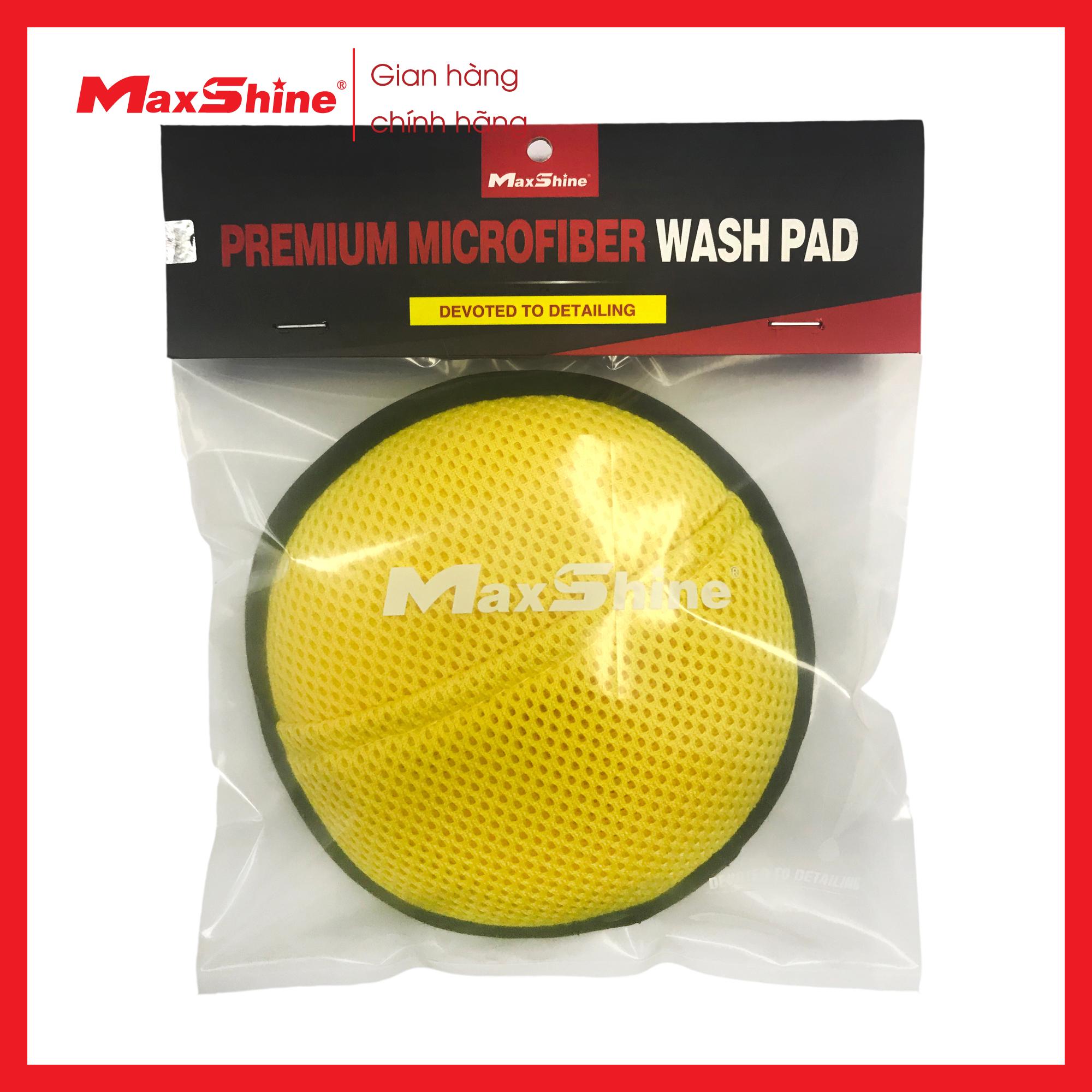Xốp khăn thoa Wax Maxshine 9011012 siêu hấp thụ nước, siêu mềm và khả năng làm sạch hoàn hảo.