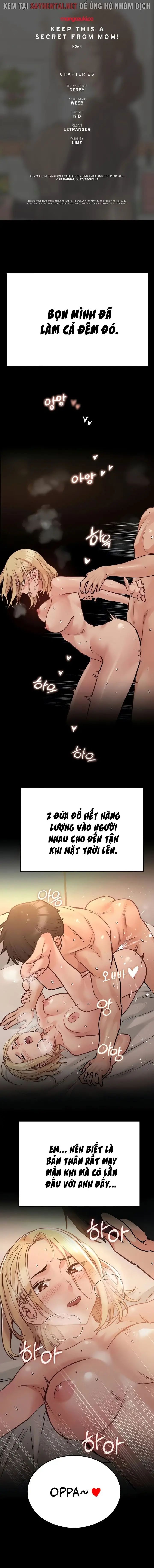 giữ bí mật với mẹ em nhé! chapter 25 1