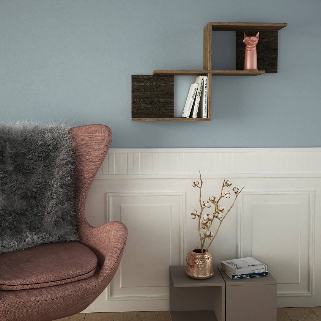 Kệ Treo Tường Phòng Khách SMLIFE Wilfred