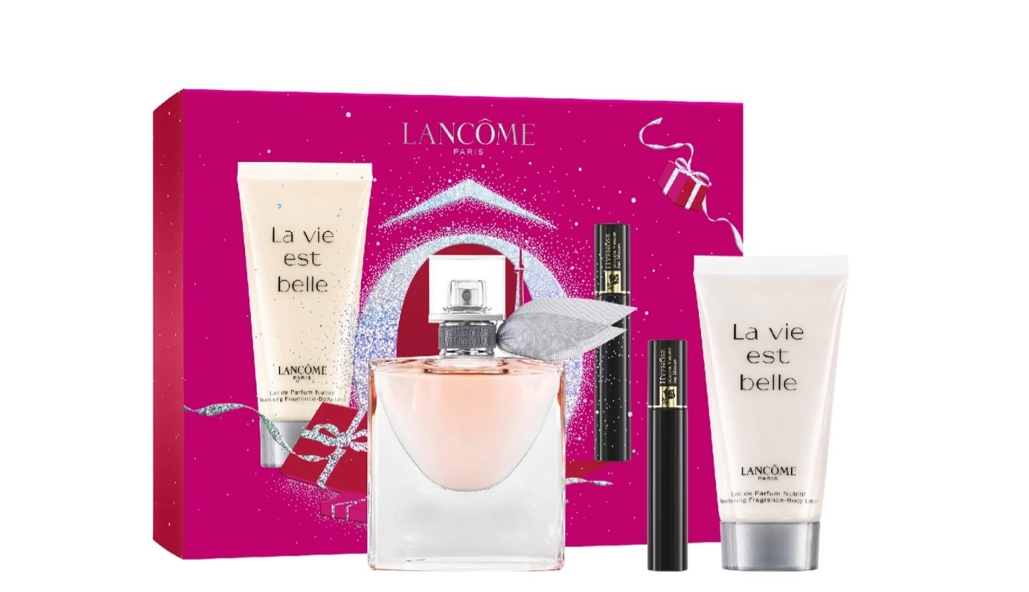 Giftset nước hoa Lancome La Vie Est Belle 30ml &amp; Sữa Dưỡng Thể Lancome 50ml &amp; Mascara Hypnose 2ml ( Phiên bản Giới hạn )