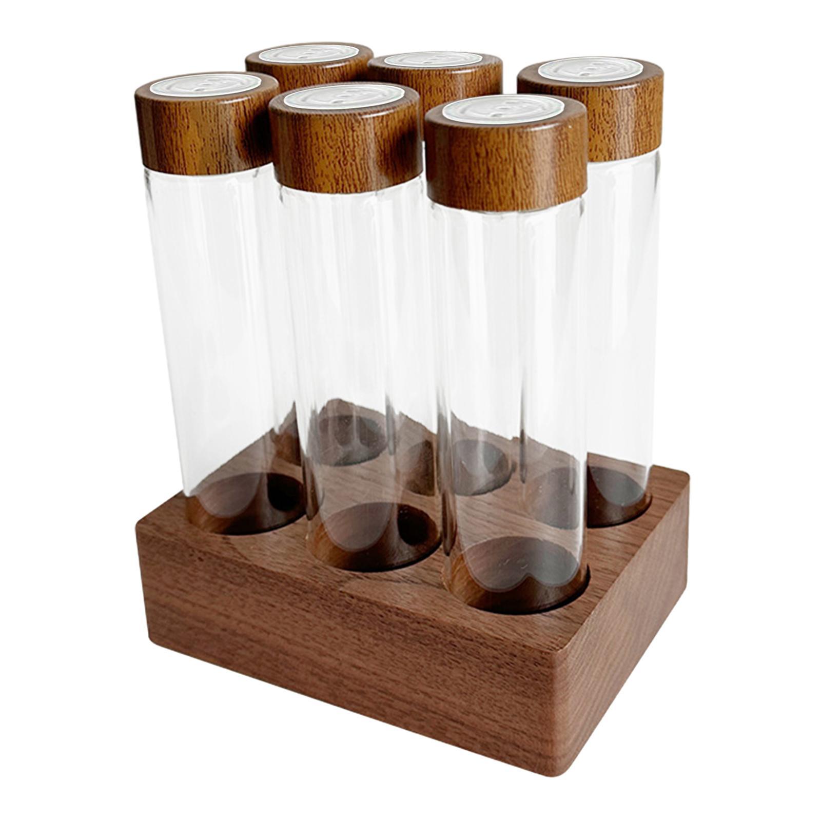 Coffee Bean Jar Single Dosing Coffee Bean Storage Tubes for Retail Coffee Shop