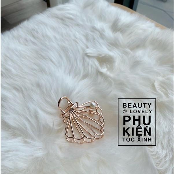 Kẹp Tóc Kim Loại Cỡ Lớn Phong Cách Hàn Quốc Xinh Xắn Cho Nữ