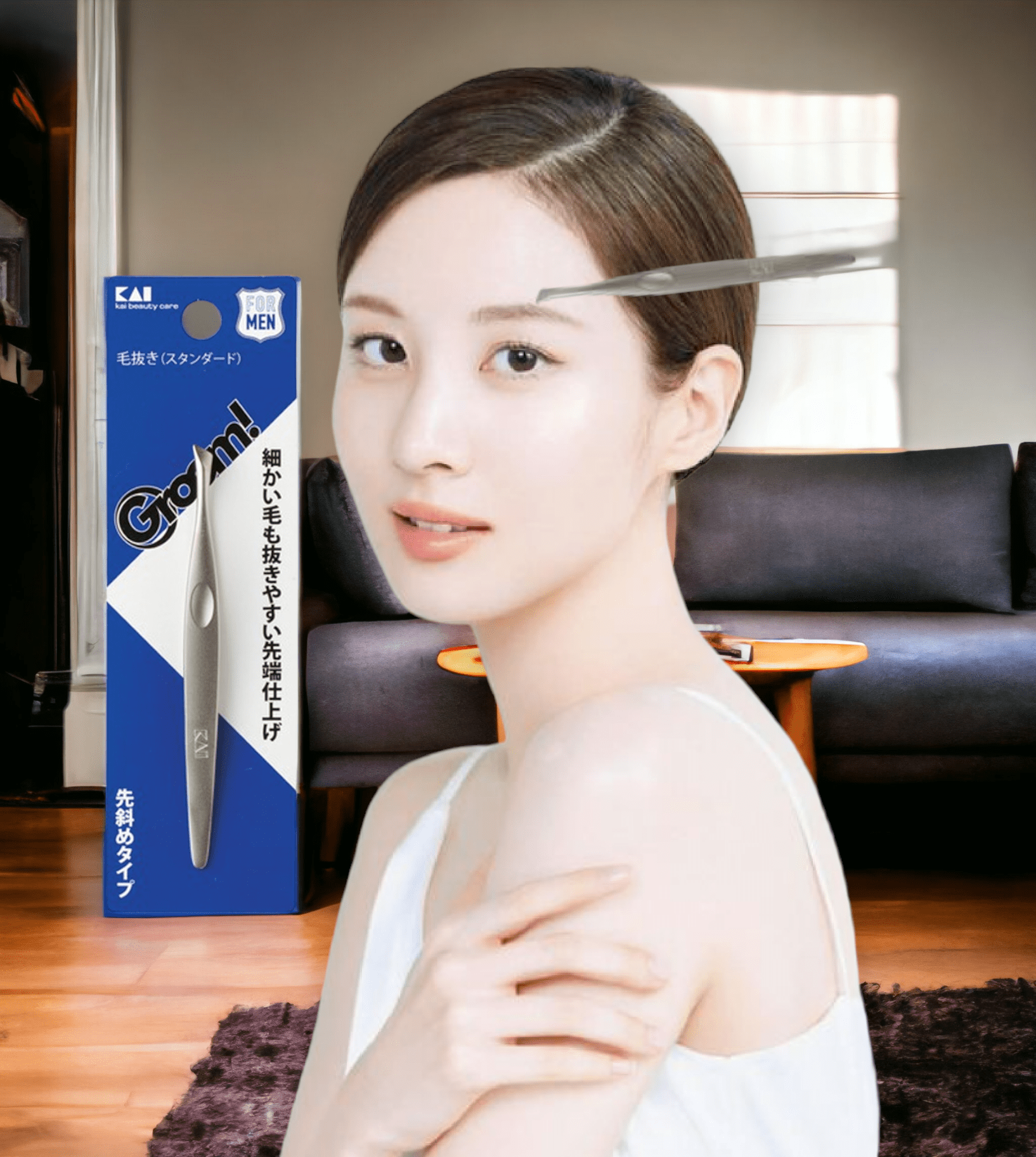 Nhíp Nhổ Lông Mày ,Nhổ Râu Kai 000HC3043