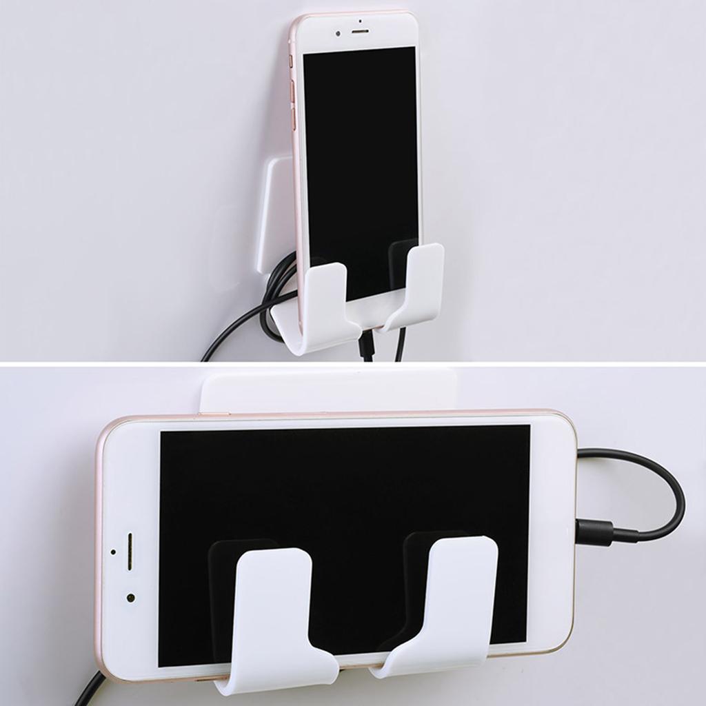 Wall Bracket Wall Mount Phone Holder With Adhesive Strips Charging Holder