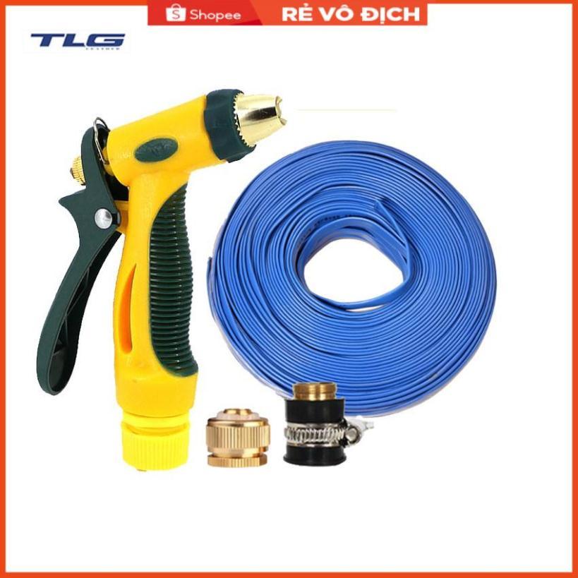 Bộ dây vòi xịt nước rửa xe, tưới cây tăng áp 3 lần,loại 3-5M  206317