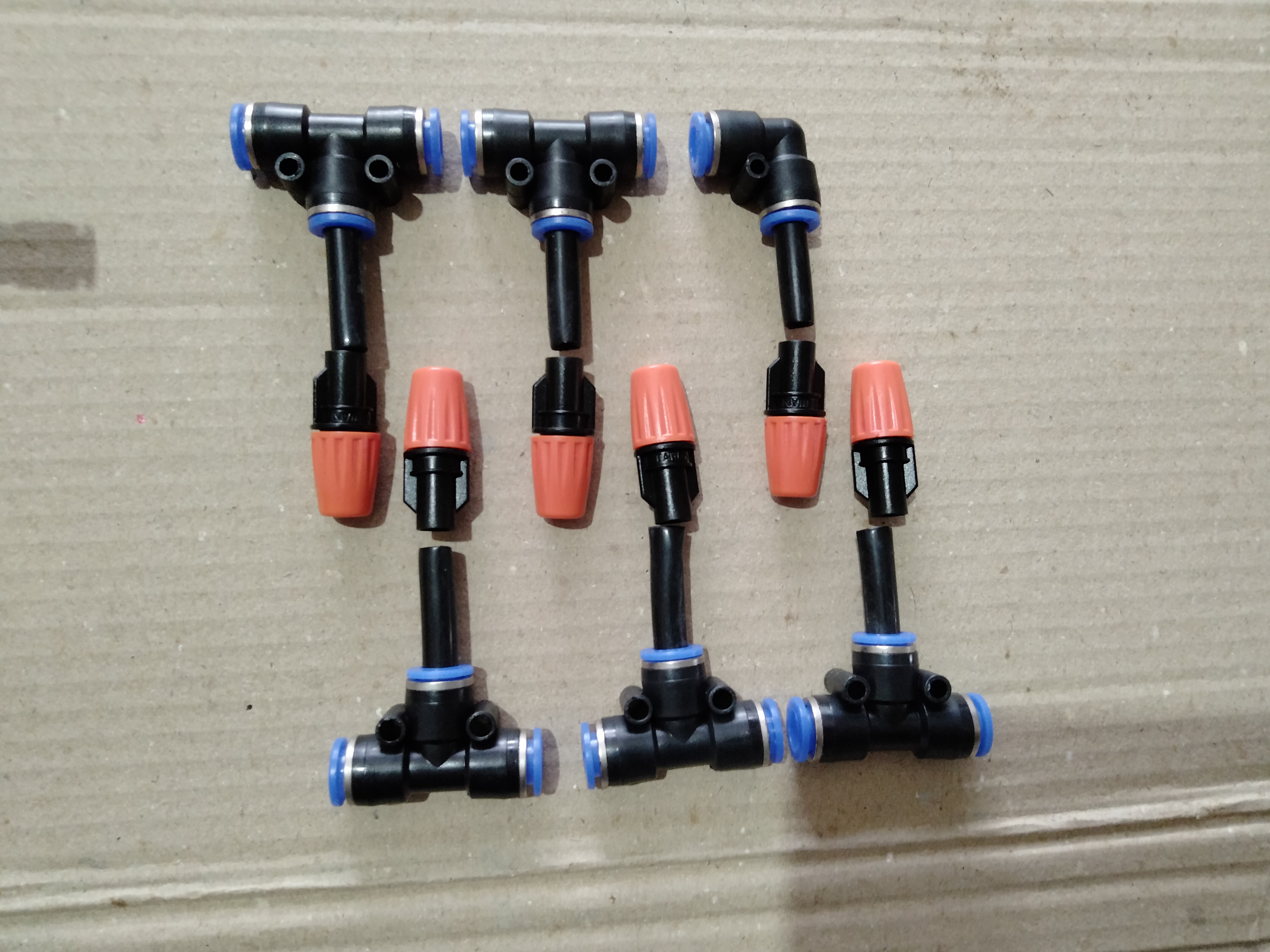 Bộ phun sương tưới lan 5 béc 10m dây