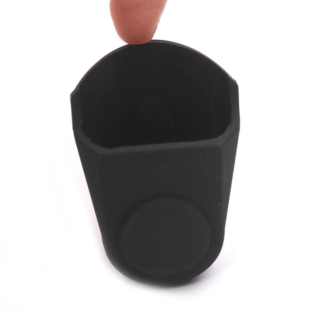 Alto Saxophone Mouthpiece Cap, Sax Mouthpiece Protective Rubber Cap Accessory, Black