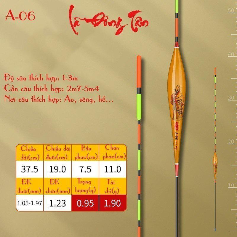 Bộ phao đài săn hàng Bát Tiên gồm 4 quả phao nano tặng kèm hộp chống nước Đồ Câu Việt Bắc