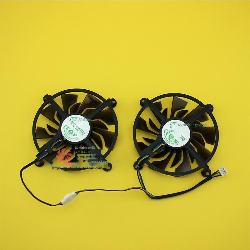 Phong cách mới nhất Sotac P106 GTX1060 GTX960 Kẻ hủy diệt quạt làm mát card đồ họa GTX950 GA92S2H