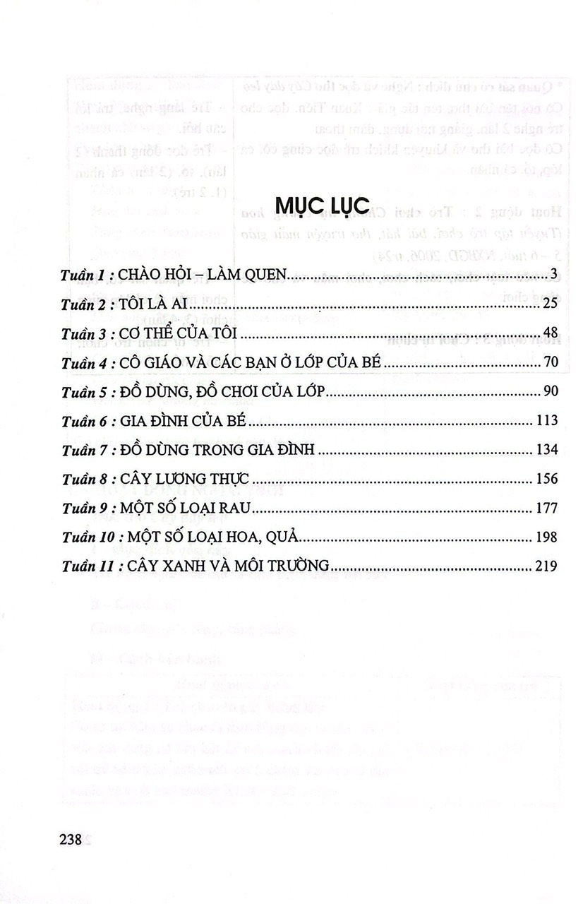 Thiết Kế Các Hoạt Động Giáo Dục Trong Trường Mầm Non Theo Chủ Đề
