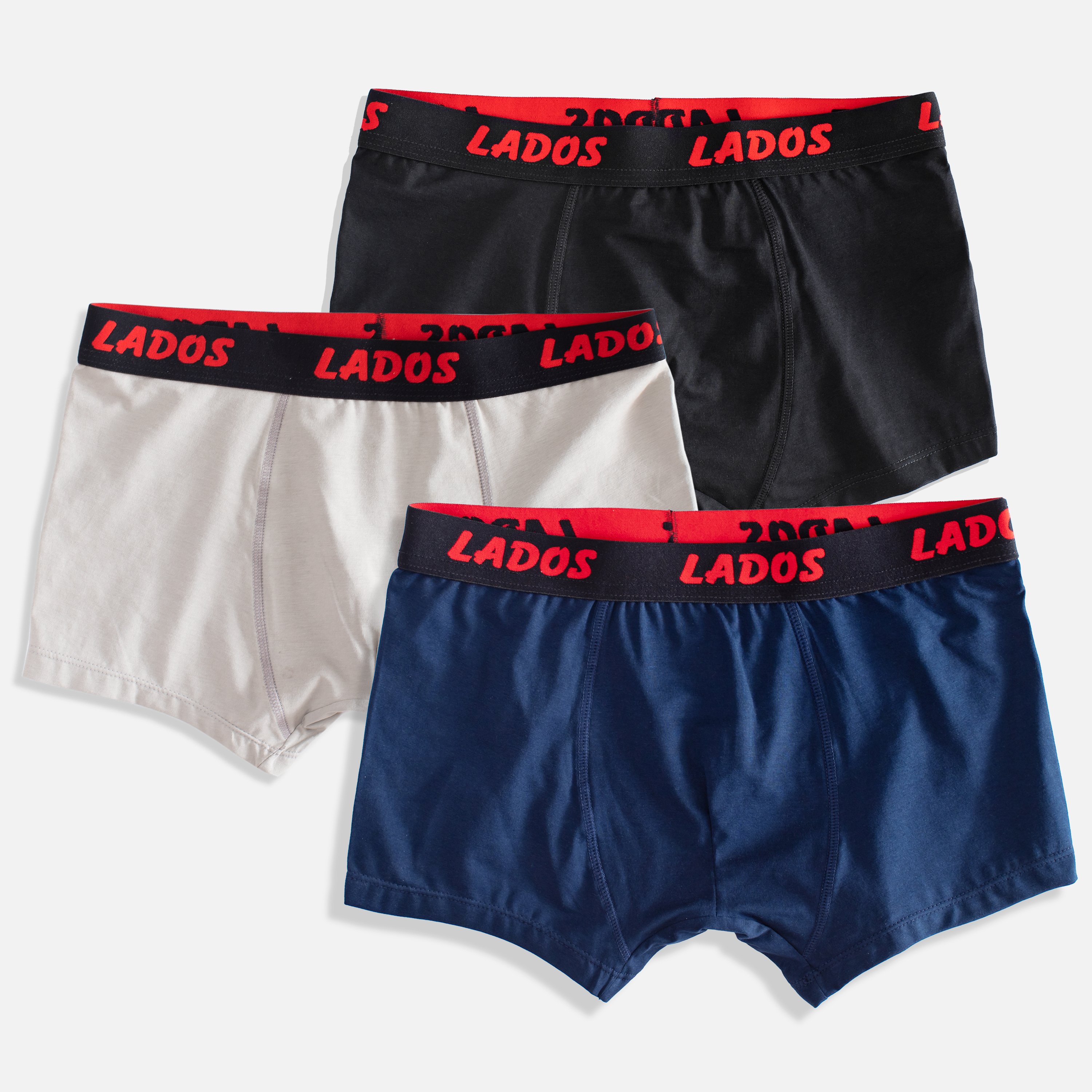 Quần lót boxer nam Lados - chất thun cotton lạnh cao cấp co giãn mát