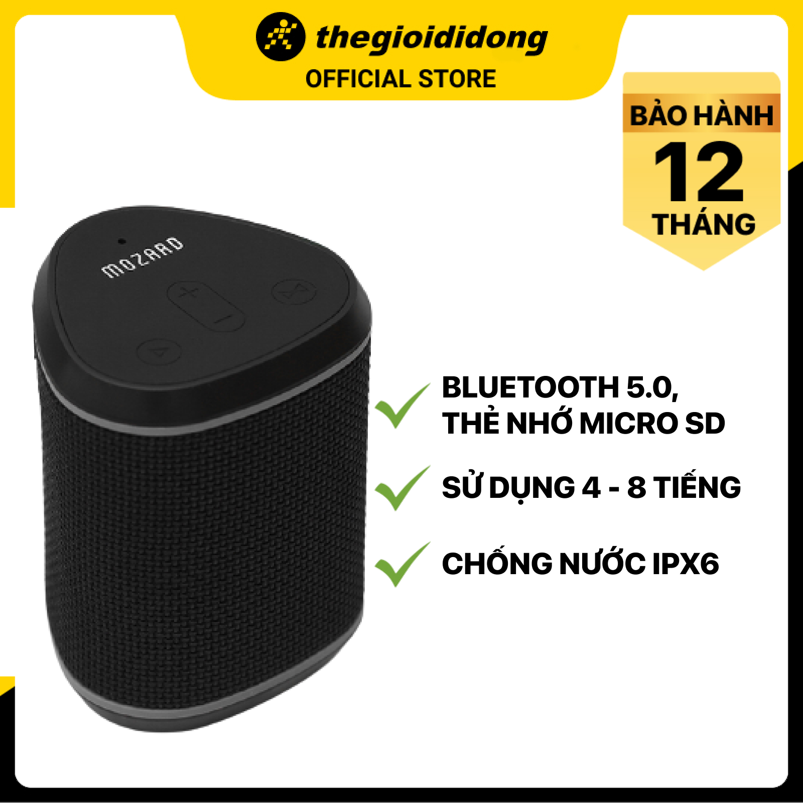 Loa Bluetooth Mozard Y550 Plus - Hàng chính hãng