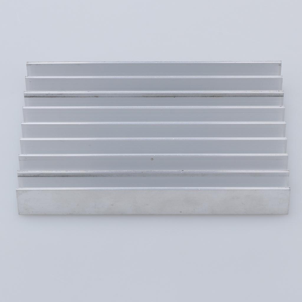 Aluminum CPU Heat Sink Cooling Fin  Fan  Pad  100x65.5x15mm