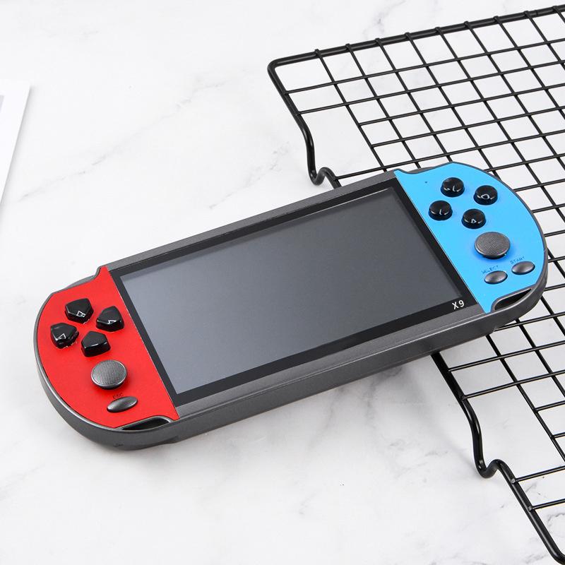 X9 5.1inch pro retro cầm tay máy chơi trò chơi video IPS màn hình tích hợp 15000 Trò chơi cổ điển Trò chơi di động Người chơi