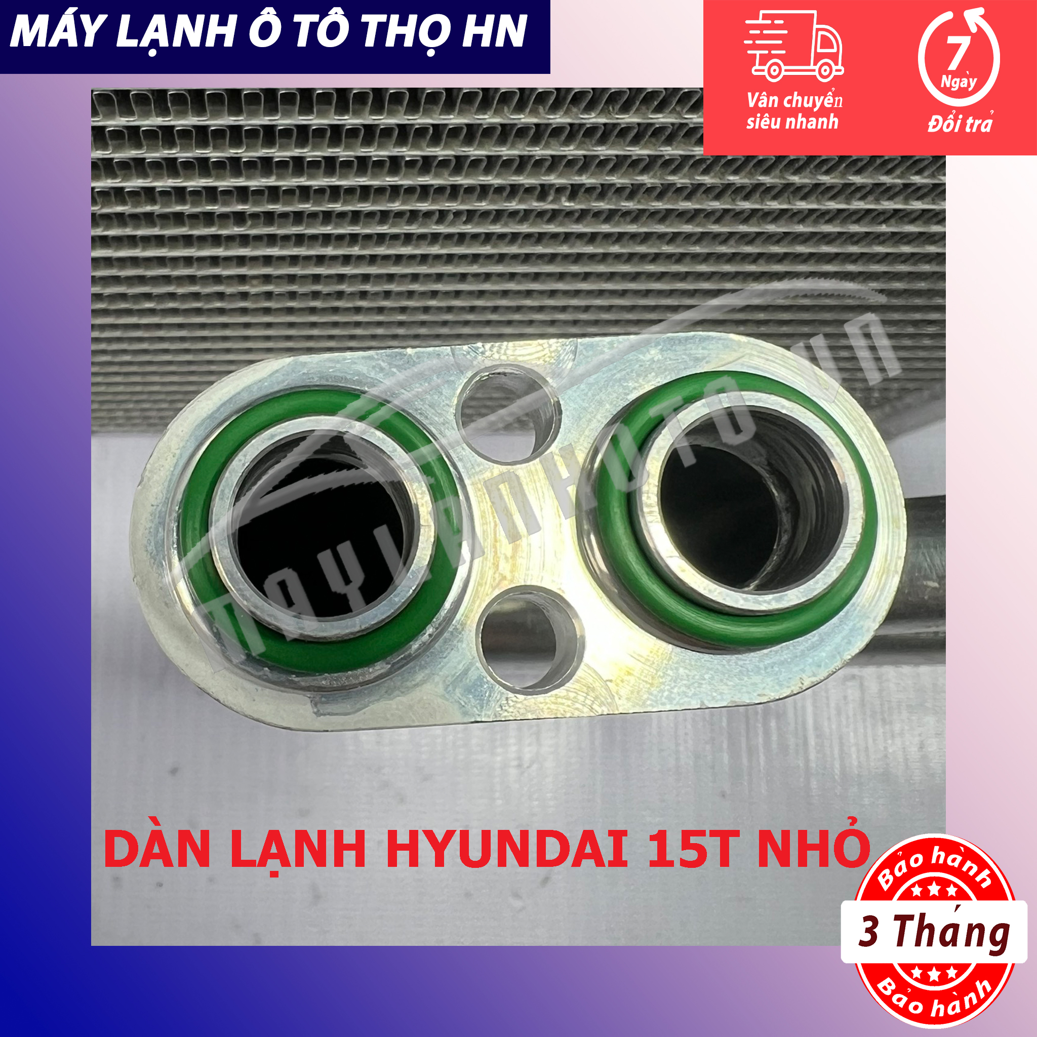 Dàn lạnh Hyundai 15 Tấn nhỏ Hàng HBS Trung Quốc