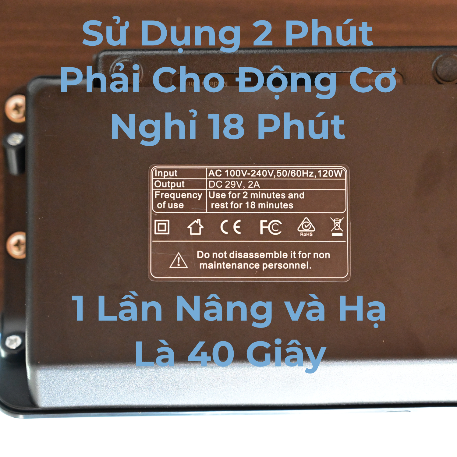 Bàn nâng hạ chiều cao thông minh iCockpit 1460 1675, tặng móc treo tai nghe, giá để ly nước