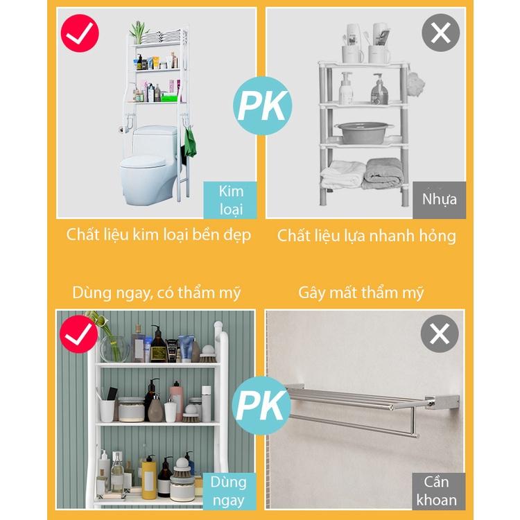 Kệ Để Nhà Vệ Sinh , Nhà Tắm kích thước vừa vặn, sắp xếp đồ đạc gọn gàng, thông minh chất liệu bền đẹp