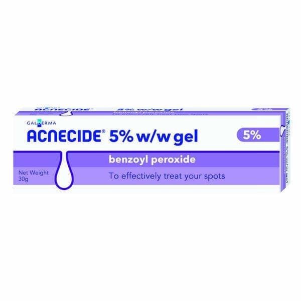 Kem ngăn ngừa mụn Acnecide 5% W/W Gel Benzoyl Peroxide 5% - 30g