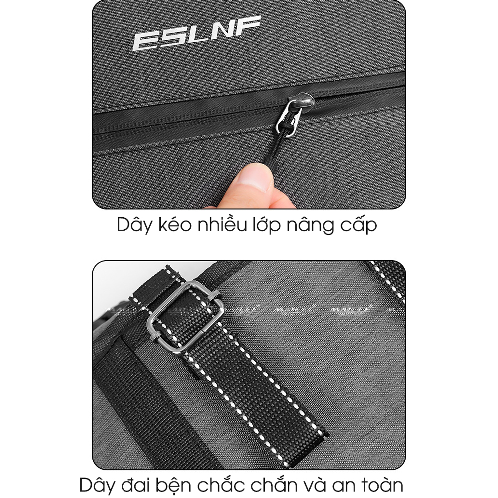 Túi Yên Sau Xe Đạp Mai Lee T-025 Dung Tích Lớn 25L, 2 ngăn, Chất Liệu Vải Oxford, Túi Đựng Hành Lý Đa Năng Cho Xe Đạp Địa Hình - Mai Lee