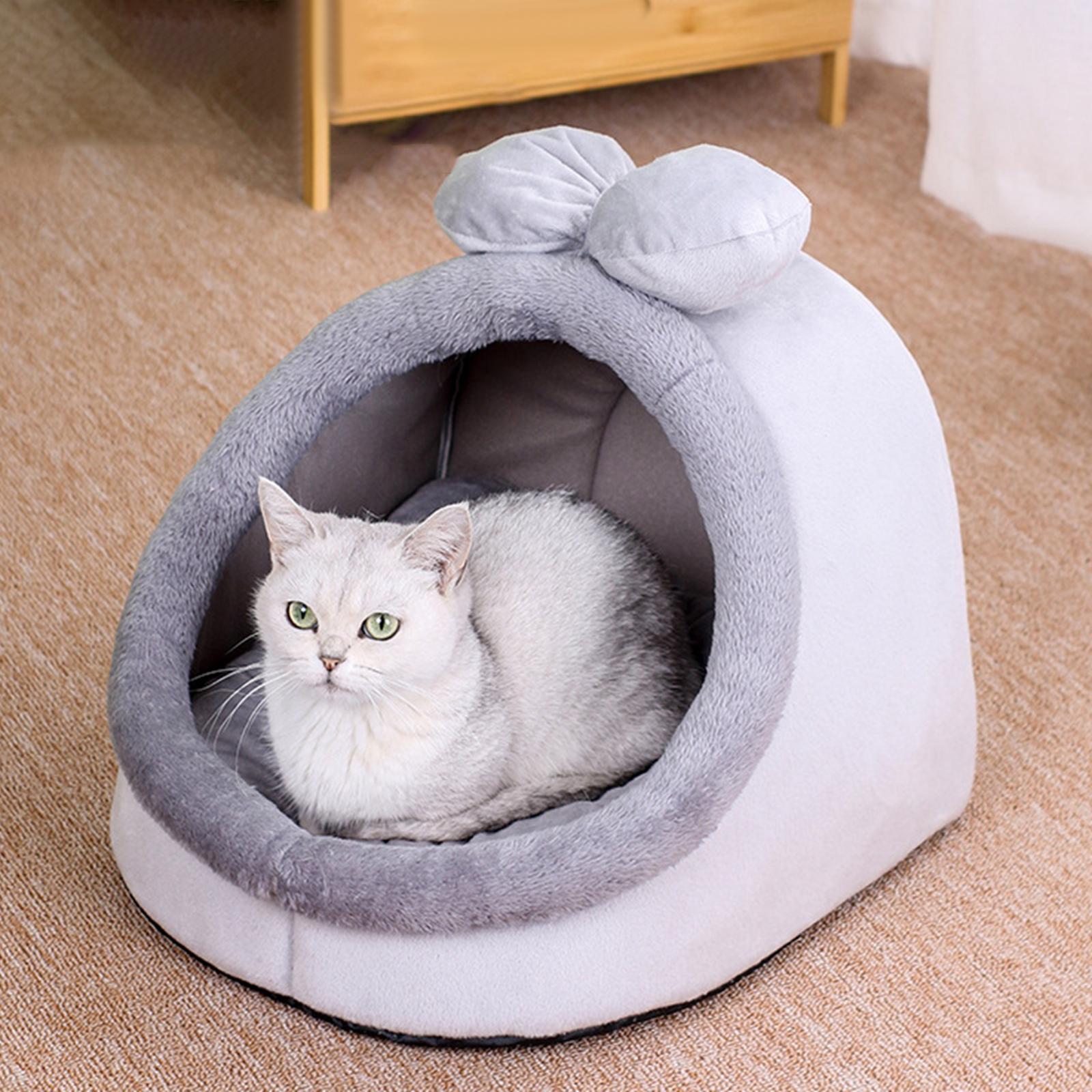 Comfortable House Cat Bed Tent for Cats and Small Dogs Outdoor Home