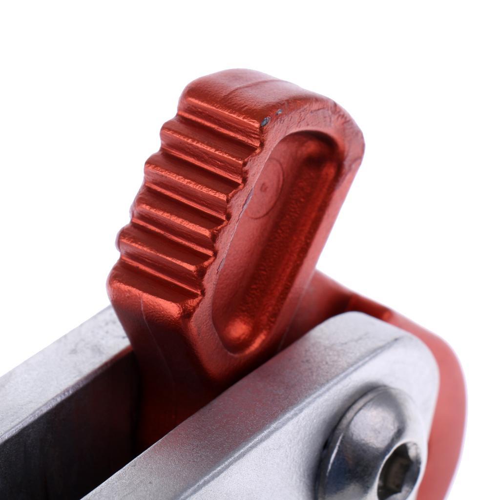 2Pcs 15KN Safety Rock Climbing Rope Grab Protecta for Outdoor Rescue Downhill Abseiling Gear Equipment - CE Certificated