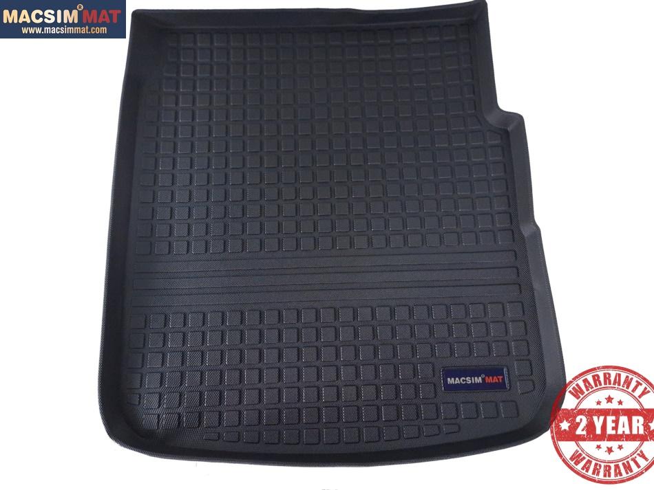 Thảm lót cốp Audi A7 2011-2018 nhãn hiệu Macsim chất liệu TPV cao cấp màu đen