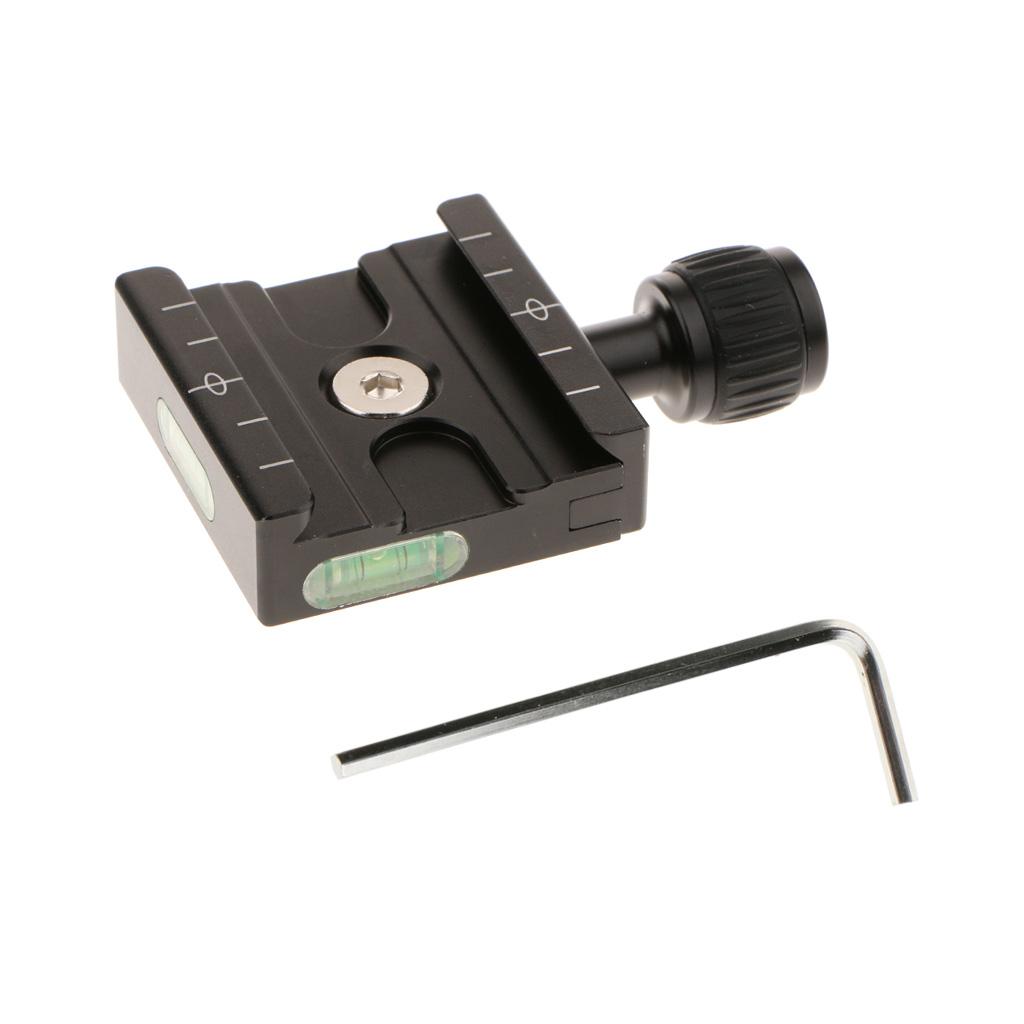 Nhôm 50 Mm Bộ Sạc Nhanh QR Kẹp Phù Hợp Với Arca Thụy Sĩ Tiêu Chuẩn Cho Chân Máy Tripod Ballhead