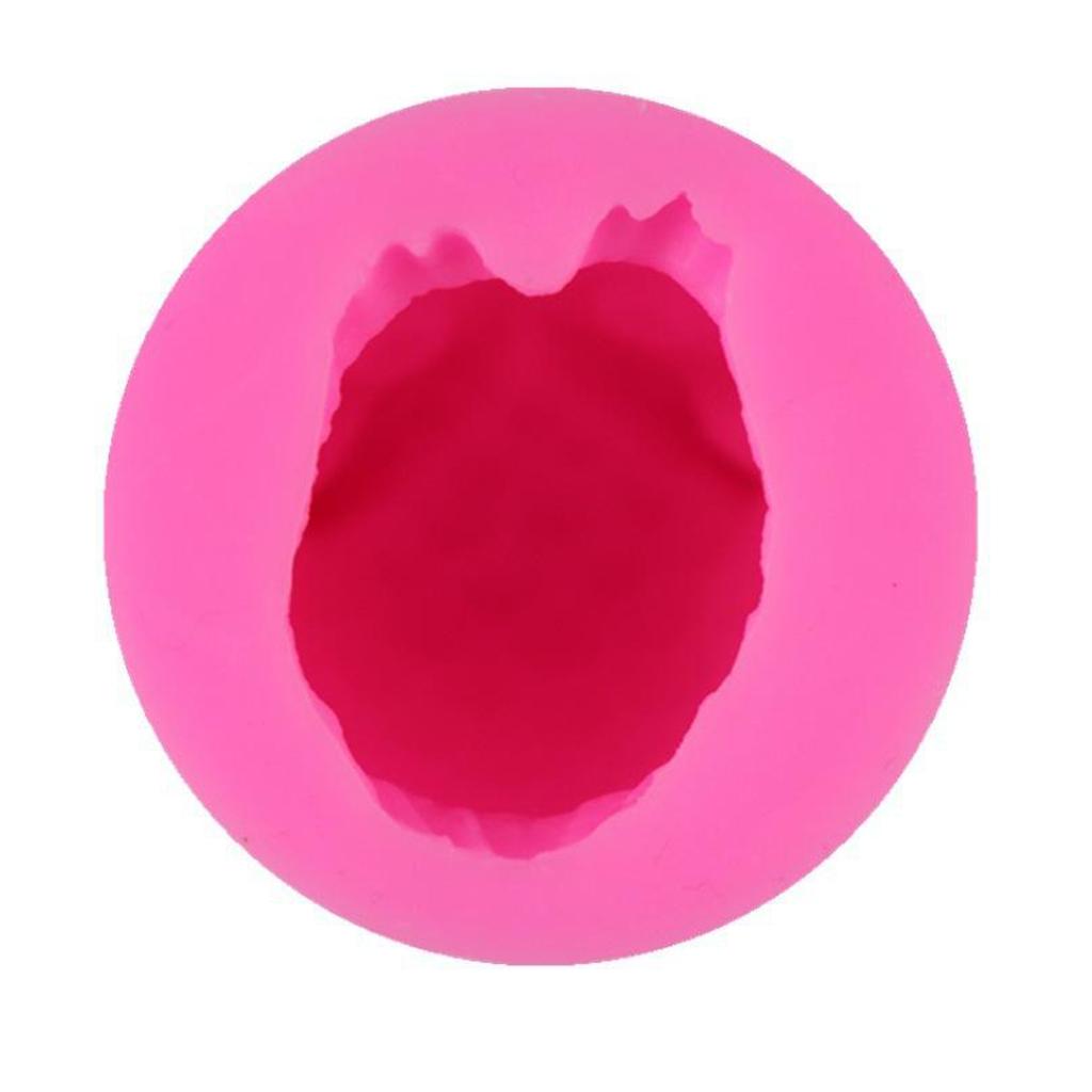 3D Owl Candle Mold Silicone Mould for Chocolate Fondant Candy Mini Soap DIY